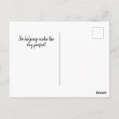 Sunny Blue Summer Sky met Clouds Hartelijk dank Briefkaart (Achterkant)