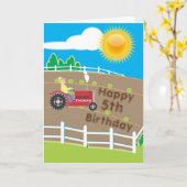 Sunny Boerderij Kaart (Gele Bloem)