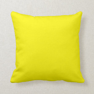 Sunny Bright Yellow Kussen