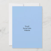 Sunny Bubbly Waterfall Wedding Invitation (Dos)