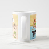 Sunny California Beach Paradise Jumbo Mug (Dos)