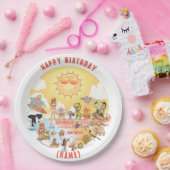  Sunny California Birthday Bord (Feest)