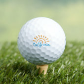 Sunny California Logo Golfballen (Insitu Shirt)