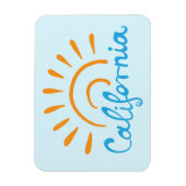 Sunny California Logo Magneet (Verticaal)