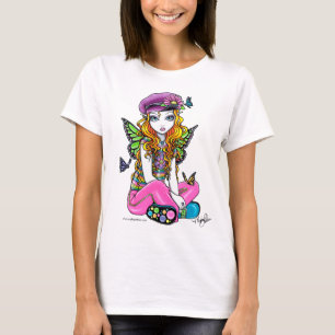 "Sunny" Canded Butterfly Rainbow Fairy Tanktop