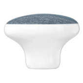 Sunny Caribbean Zee Blue Ocean Keramische Knop (Zijkant)