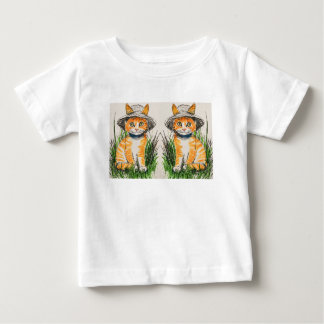 Sunny Cat Delight Kinderen T-shirt