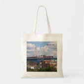 Sunny Cleveland Ohio Canvas tas (Voorkant)