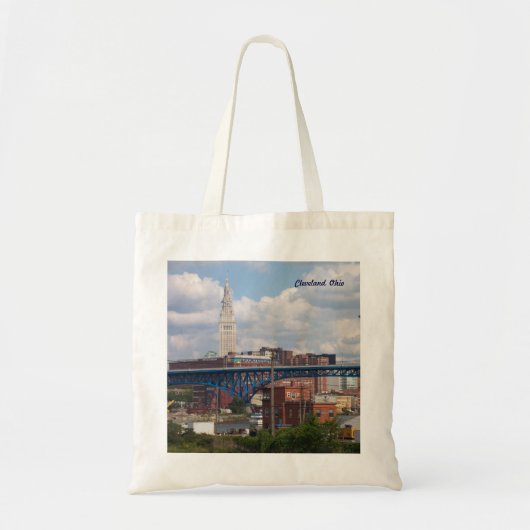 Sunny Cleveland Ohio Canvas tas (Voorkant)