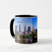 Sunny Cleveland Rivervside Mug (Devant gauche)