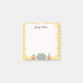Sunny Cloud Garden - Botanical Greenhouse Post-it® Notes (Voorkant)