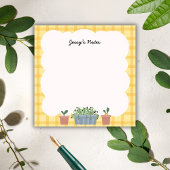 Sunny Cloud Garden - Botanical Greenhouse Post-it® Notes