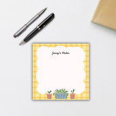 Sunny Cloud Garden - Botanical Greenhouse Post-it® Notes