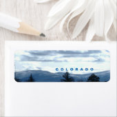 Sunny Colorado Adresse de retour Étiquettes (En situation)