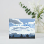 Sunny Colorado Mountain Uitzicht Briefkaarten (Staand voorkant)