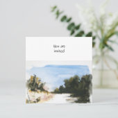 SUNNY COUNTRYSIDE IN TUSCANY KAART (Staand voorkant)