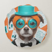 Sunny Coussin rond de chiot (Dos)