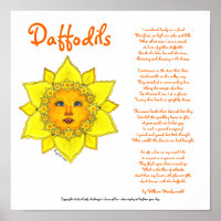 Sunny Daffodil - Poster