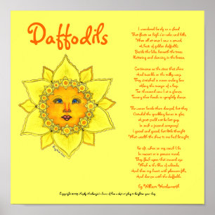Sunny Daffodil - Poster