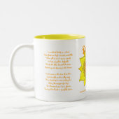 Sunny Daffodil - Two Tone Mok (geel) #4 (Links)