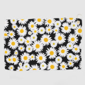 Sunny Daisies Golfhanddoek (Horizontaal)