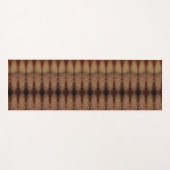 Sunny Daisy Ikat 6 Fog Yogamat (Voorkant (horizontaal))