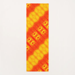 Sunny Daisy Ikat too 4 Sangria Yogamat