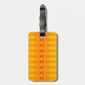 Sunny Daisy Ikat too 9 Miami Bagagelabel (Achterkant verticaal)