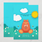 Sunny Day krijgt goed Wenskaart (Voorkant / Achterkant)