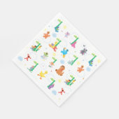 Sunny Day Sesamstraat Pattern Servet (Hoek)