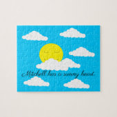 Sunny Day with Lots of Clouds Legpuzzel (Horizontaal)