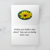 Sunny Days Ahead Kaart (Binnen)