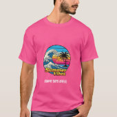 Sunny Days Ahead - T-shirt met zomervibes (Voorkant)