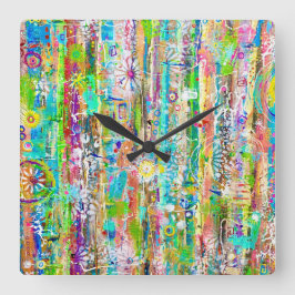 Sunny Days Wall klok