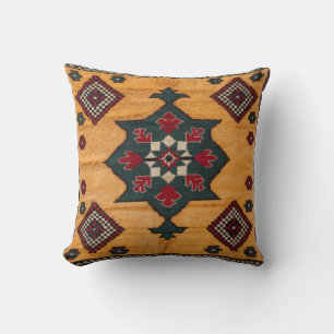 Sunny Delight" Perzische Kilim Kussens: tijdloos Kussen