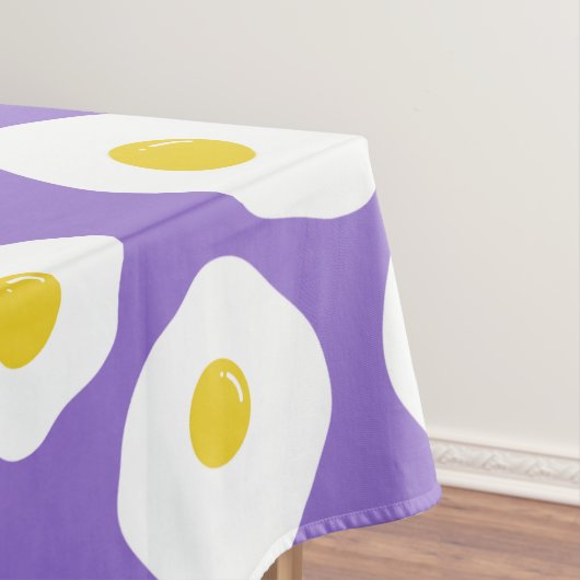 Sunny Egg Purple Tablecloth Tafelkleed (Voorbeeld)