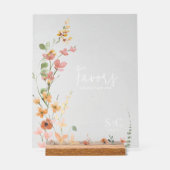 Sunny Fleur sauvage Wedding Favors Gradient ID1023 (Recto)
