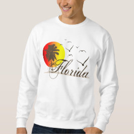 Sunny Florida beaches Sunset Seagulls Hoodie