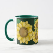 Sunny Flowers Mok (Links)