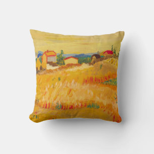 Sunny French Yellows Oranges coussin