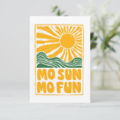 Sunny Fun Fiesta Informatiekaartje (Staand voorkant)