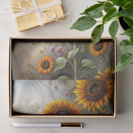 Sunny Garden Art Decoupage Tissuepapier (Geschenk)