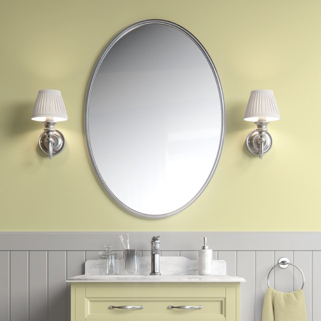 Sunny Glow - Bleek geel - Minimalistisch Behang (Color: Sunny Glow - Pale Yellow - Minimalist Peel and Stick Wallpaper)