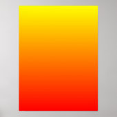 Sunny Gradient Poster (Voorkant)