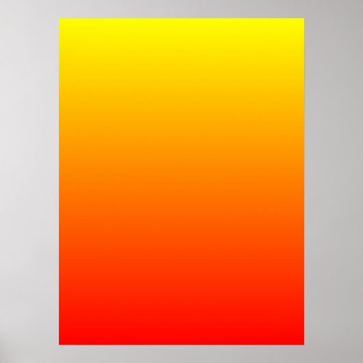 Sunny Gradient Poster (Voorkant)