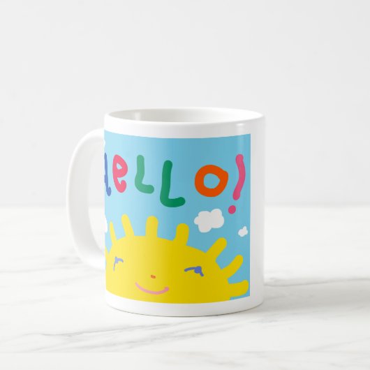 Sunny Hello mug (Devant gauche)