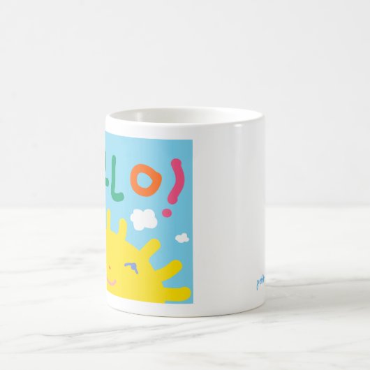 Sunny Hello mug (Centre)