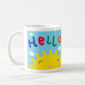 Sunny Hello mug (Gauche)