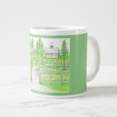 Sunny Hill Farm Green Jumbo Mug (Devant droit)