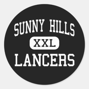 Sunny Hills - Lancers - Hoog - Fullerton Ronde Sticker